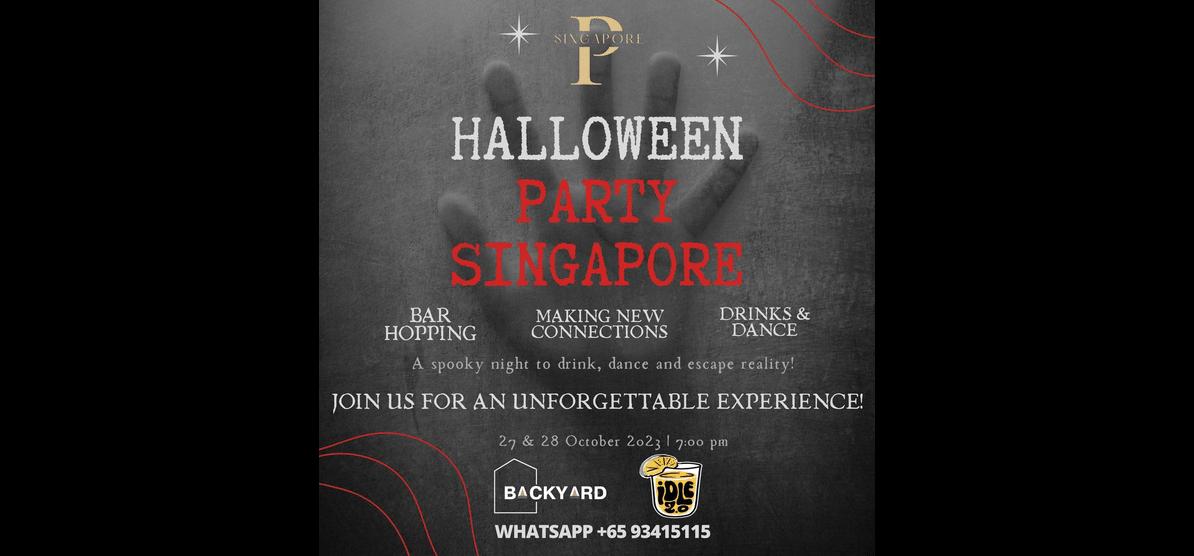 Halloween Party Singapore Bespoke Bar Hopping Theme Pub Crawl with